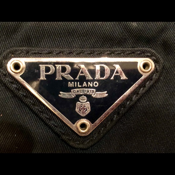 vintage prada logo